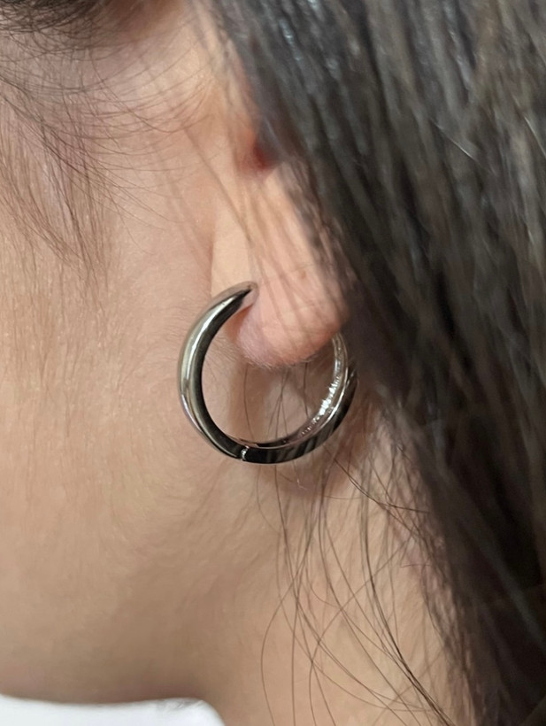 گوشواره حلقه ای ساده